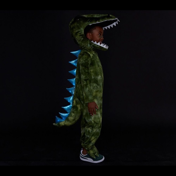 Pottery Barn 3T Light Up T-Rex Halloween Costume - Picture 3 of 6